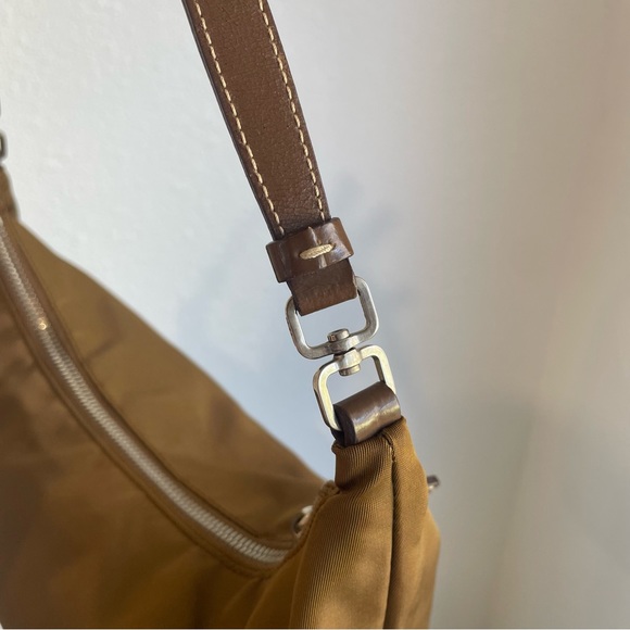 Prada Tessuto Sirio Brown Pochette small Nylon Shoulder bag - Picture 11 of 16